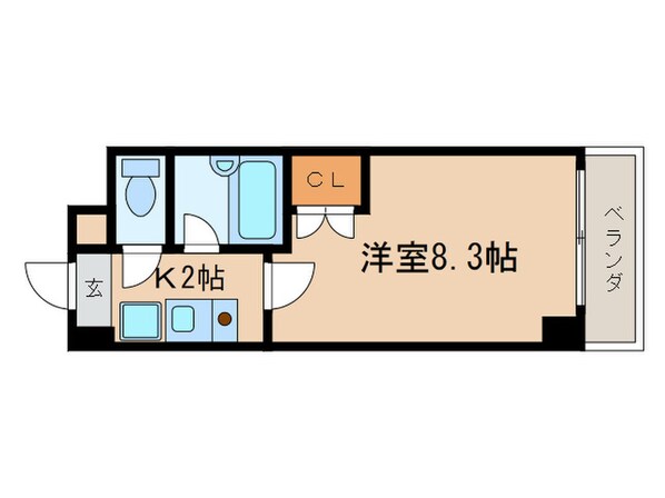 コンフォート太陽の物件間取画像